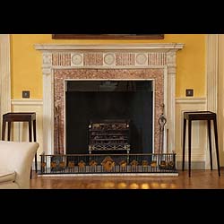 A Statuary Georgian Chimneypiece
