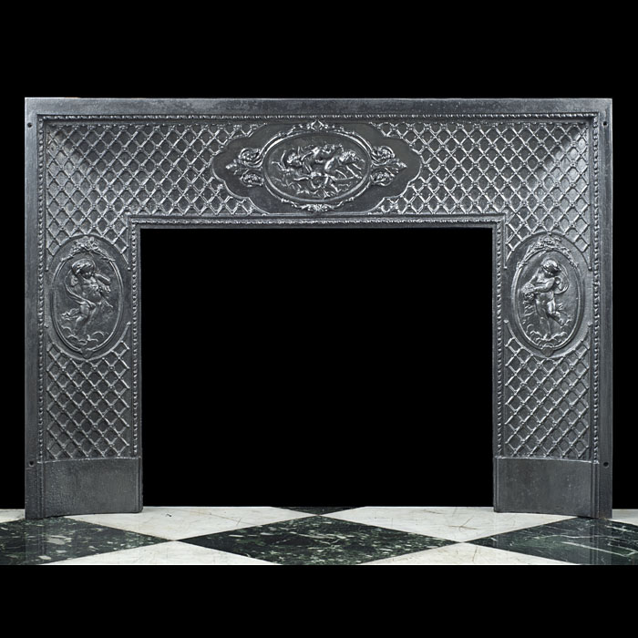 An Antique Louis XVI Style Fireplace Insert