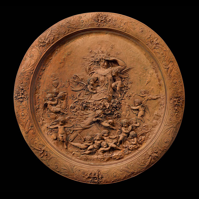 A 20th century composition Italian Renaissance style Plaque
