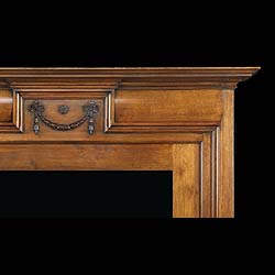 Carved Oak small Victorian fireplace in the George II style


