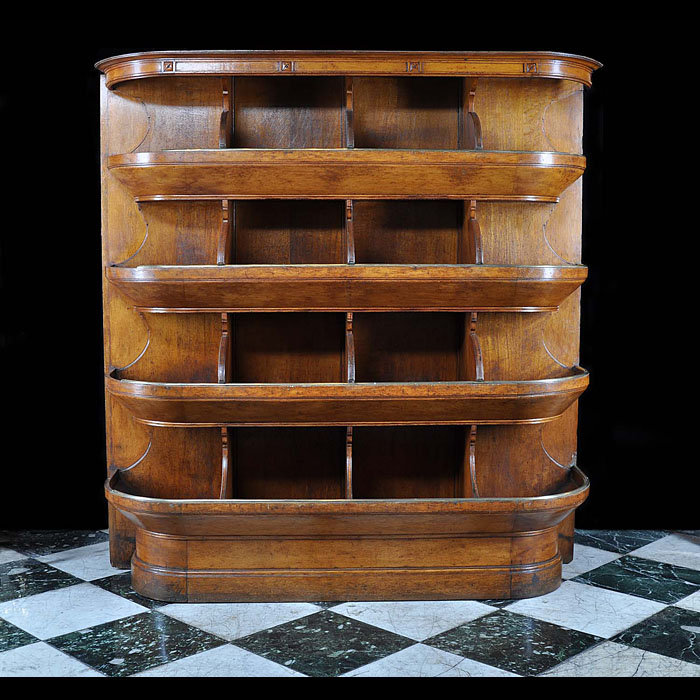 An oak 1930s Haberdashers Display Unit    