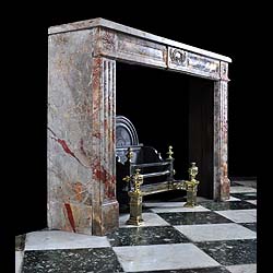 A Louis XVI Sarin Colin Fireplace Surround
