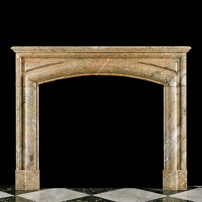 An Antique Louis XIV Baroque style chimneypiece