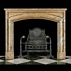 An Antique Louis XIV Baroque style chimneypiece