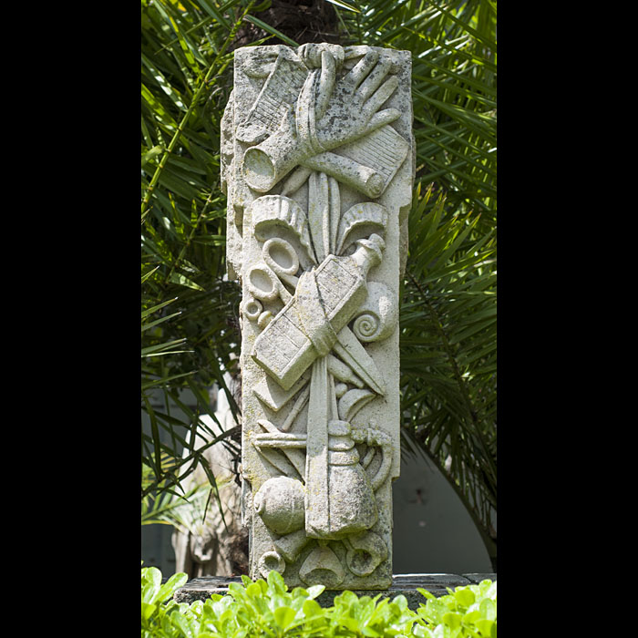 An Edwardian Portland Stone Keystone.
