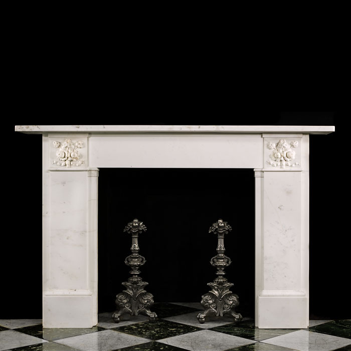  A Statuary Marble Victorian Fire Surround