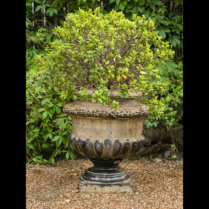 A Garnick Fireclay Terracotta Garden Urn 