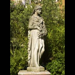 A Carrara Marble statue of the Goddess Eiar