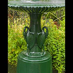 A 20th Century Three Tier Cast Iron Fountain