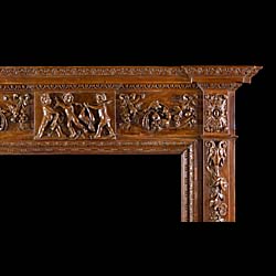 A George III Style Pine Fireplace Surround