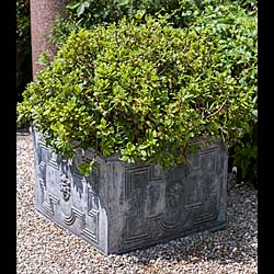 A Late Victorian Large Lead Garden Planter