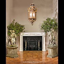 A Large Venetian Baroque Gilt Wood Lantern