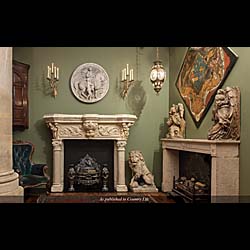 A Highly Ornate Large Regency Brass Lantern