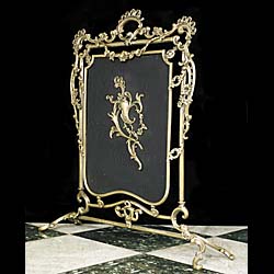 Early 20th Century Rococo Style Fire Screen