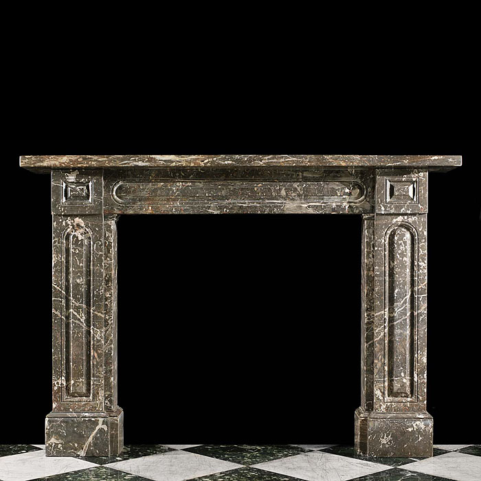  An Ashburton Marble Victorian fireplace surround   