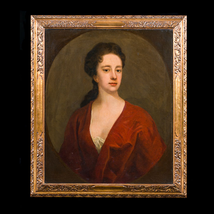 Oil Painting Portrait of an 18th Century Lady