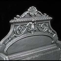 A Victorian Rococo Style Fire Basket