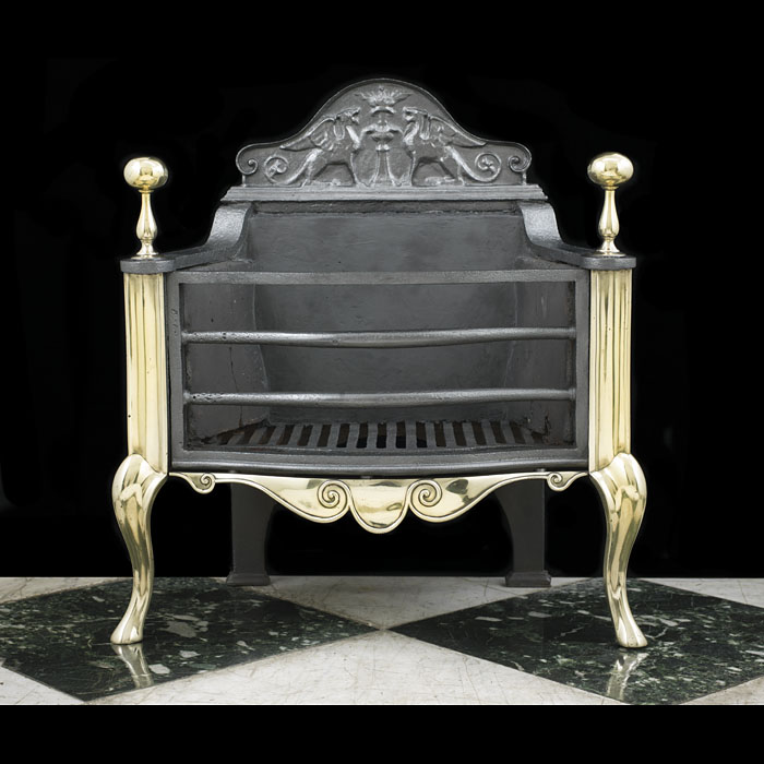  A Thomas Elsley Regency Style Fire Basket