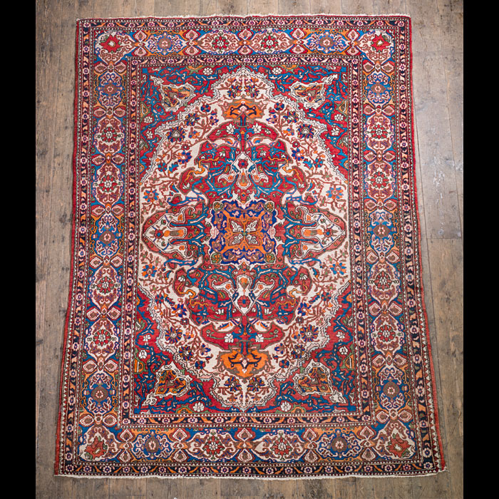 A fine mid 20th century Isfahan carpet