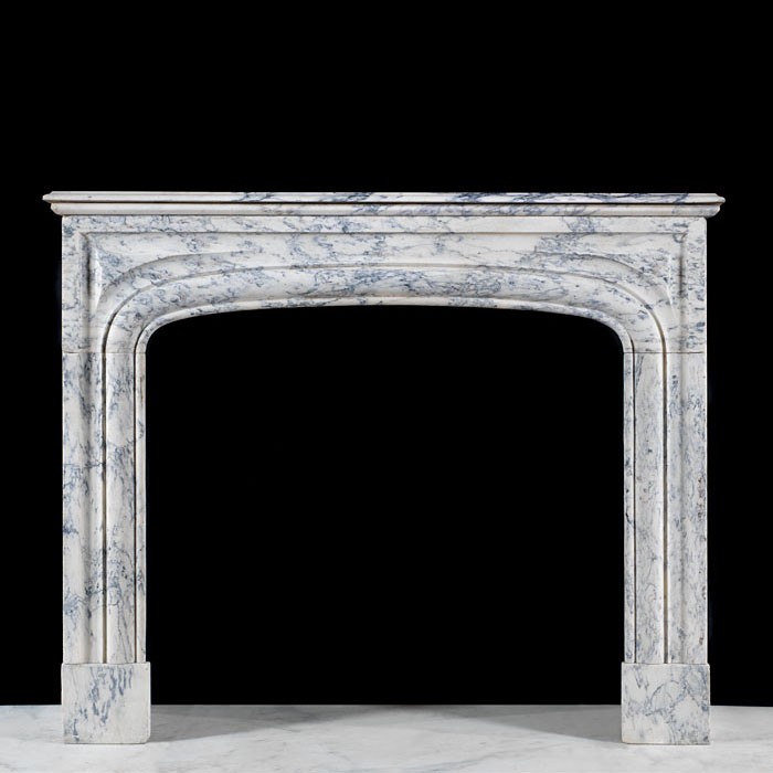 A French Beccia Marble chimneypiece
