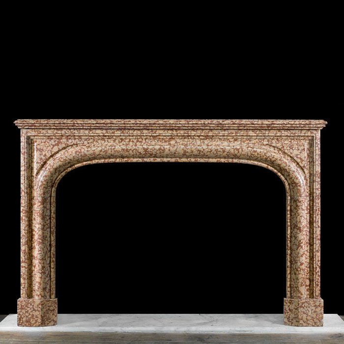 Rosso Verona Louis XIV Fireplace 