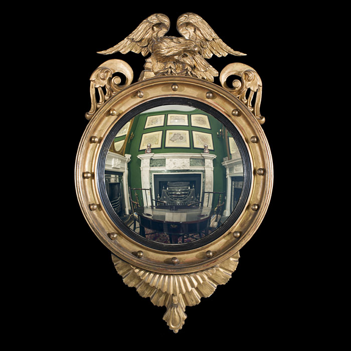  A Large Convex Mirror with Eagle 