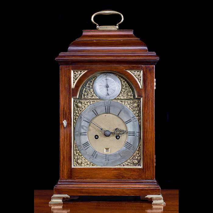 Fine Georgian Eight Day Bracket Clock 