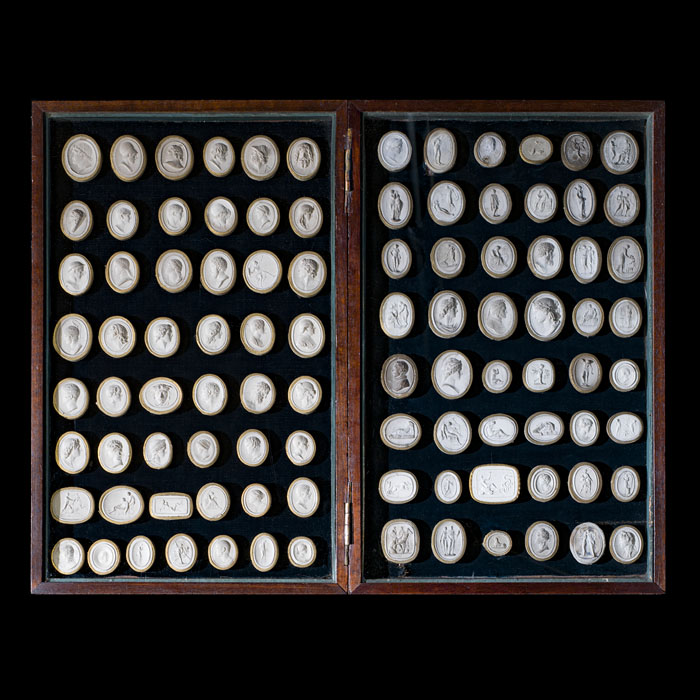  Set of Plaster Intaglios by Marchant 