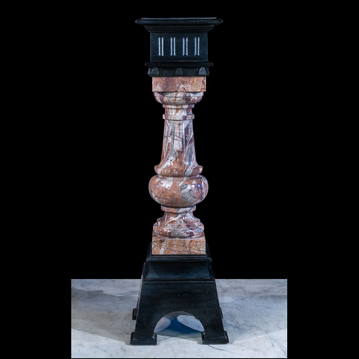 Marble Baroque Style Plinth 