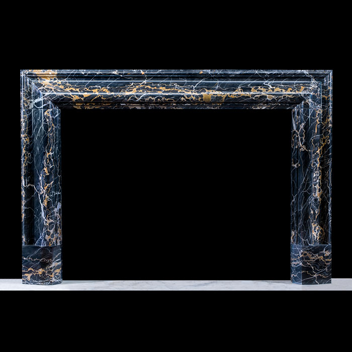 Portoro Marble Bolection Fireplace 