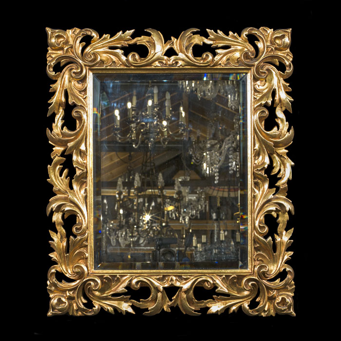  Vintage Florentine Wall Mirror 