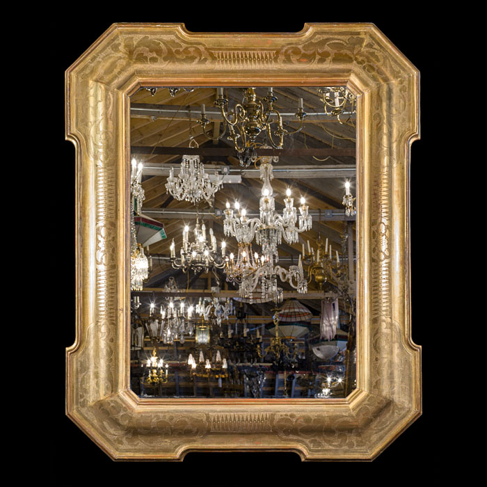 Large French Cabaret Mirror 