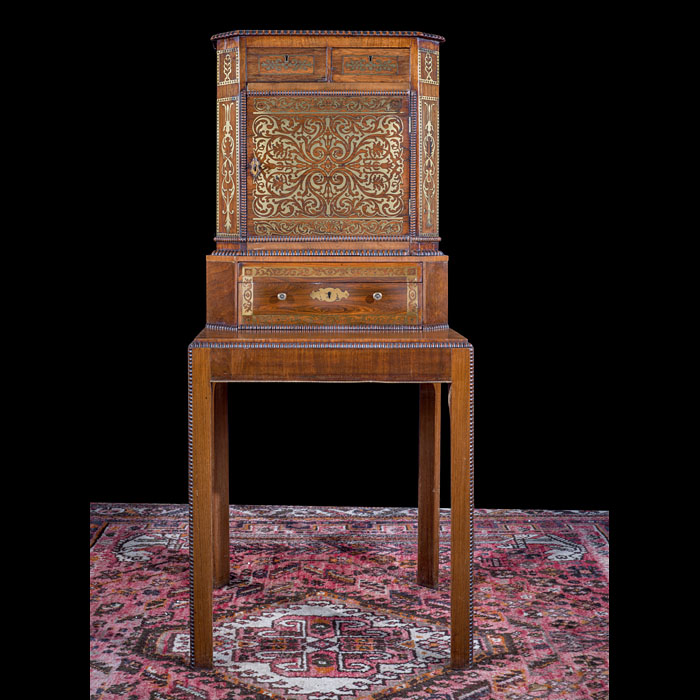 William IV Collectors Cabinet in Rosewood