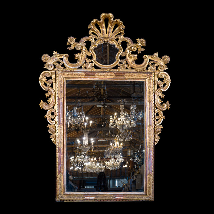 Fine and Large Venetian Mirror 