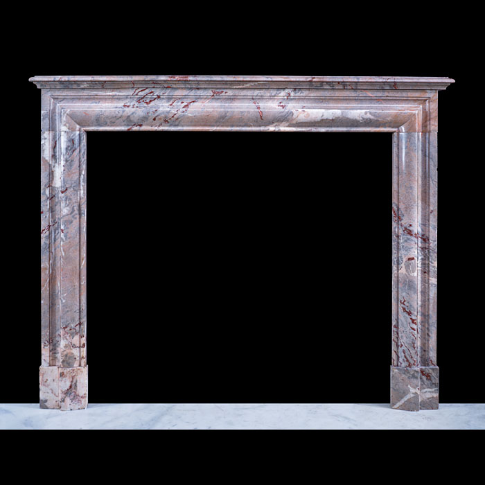 19th Century French Bolection Fireplace in Petitor 