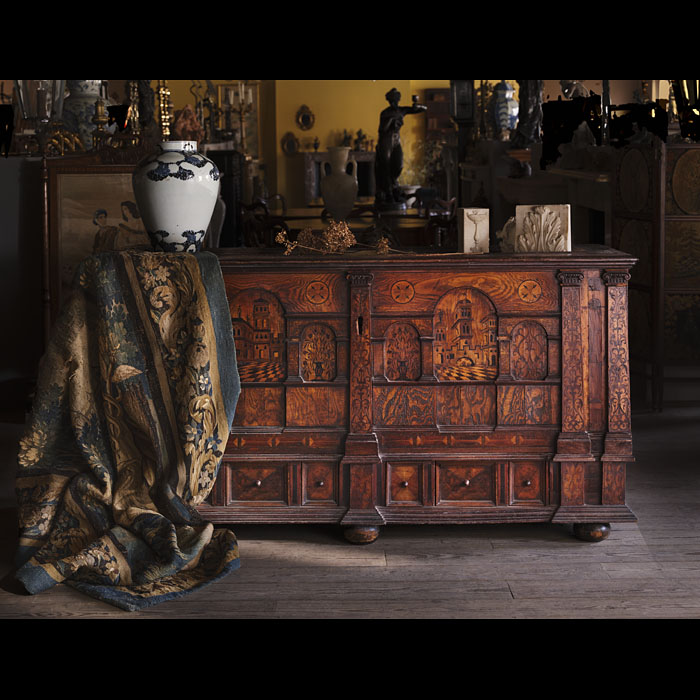 A Rare 16th Century Nonsuch Chest 