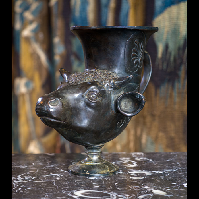 Bronze Rhyton After the Antique 