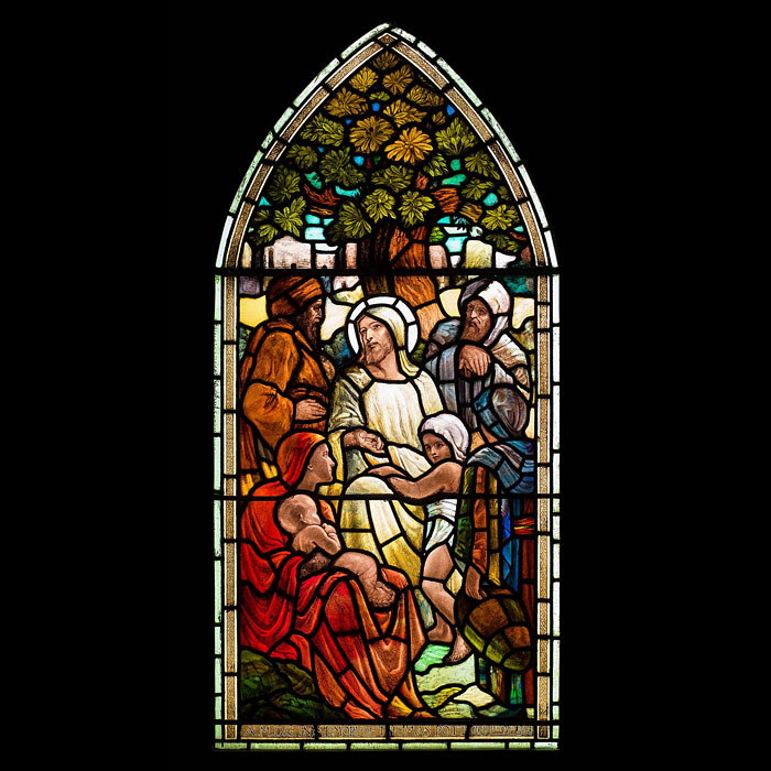 Antique Arts and Crafts Window by J. Eadie Reid, 1915.
