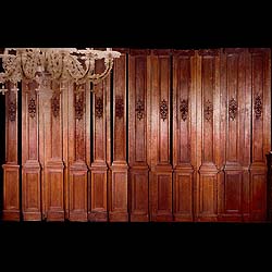 A Suite of French Louis XV Oak Panelling