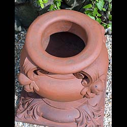 A Set Of Victorian Terracotta Urns
