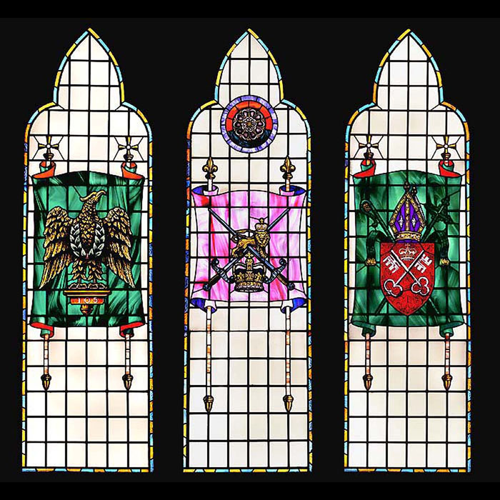 Household Cavalry Stained Glass Windows
