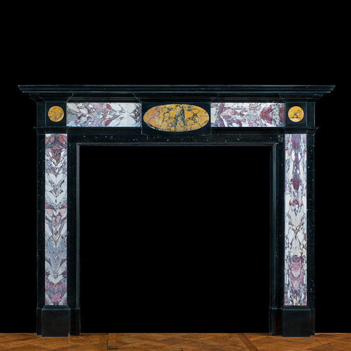 A Specimen Marble English Fireplace Mantel