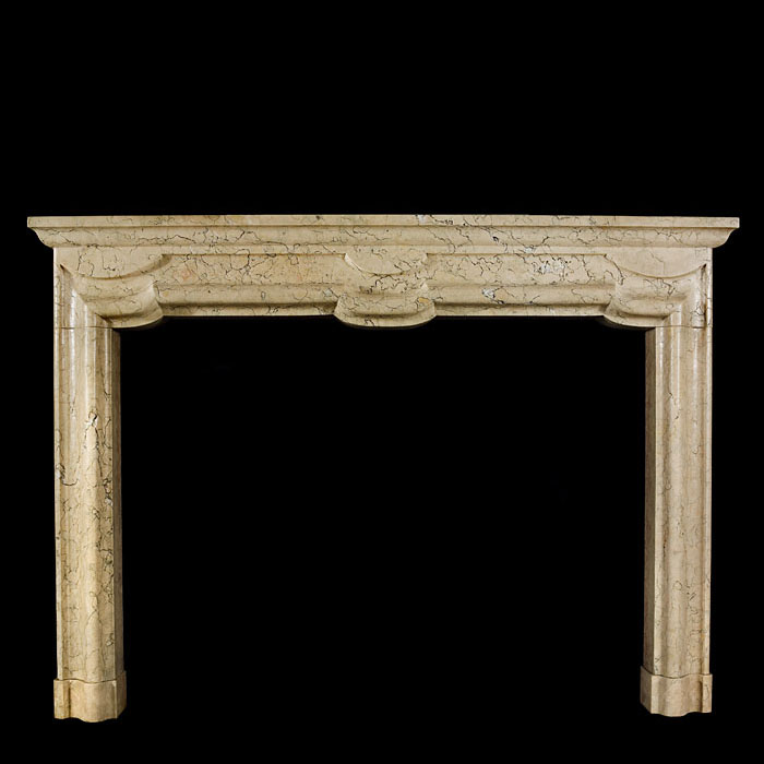 Marmo Nembro Marble Italian Chimneypiece 
