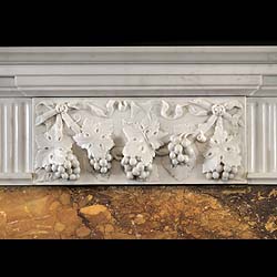 A George III Style Statuary Chimneypiece
