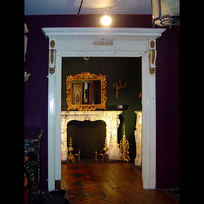 A Georgian Style Pine Doorway Casement 