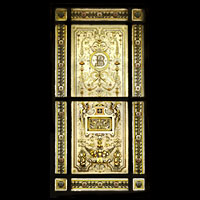Renaissance Stained Glass Arabesque Window | Westland London