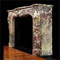 Fior Di Pesco Marble Rococo Antique Fireplace | Westland London