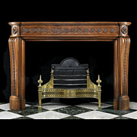 Louis XVI Antique Wood Fireplace | Westland London