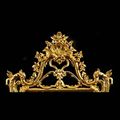 Antique English Rococo Gilded Mirror