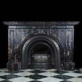 Black Portoro Marble Victorian Fireplace | Westland Antiques